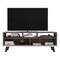 Tuhome Oslo Tv Stand for TV's up 51 in. Two Drawers, Four Legs, Three Open Shelves, Dark Brown/White RBB7963 - alternate 8